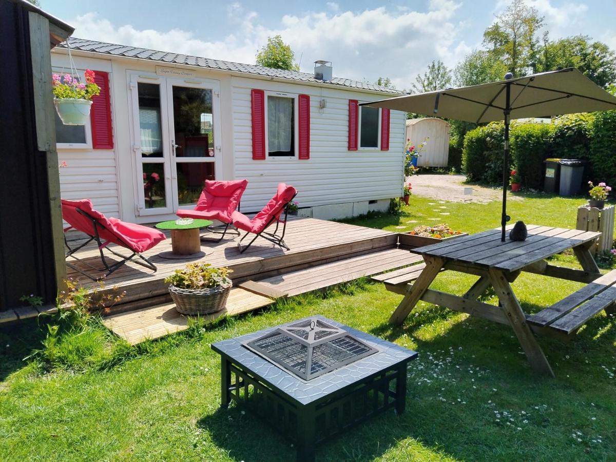Mobil-Home Coin De Paradis En Cote D'Opale Sur Terrain Prive Et Sa Caravane Hermelinghen ภายนอก รูปภาพ